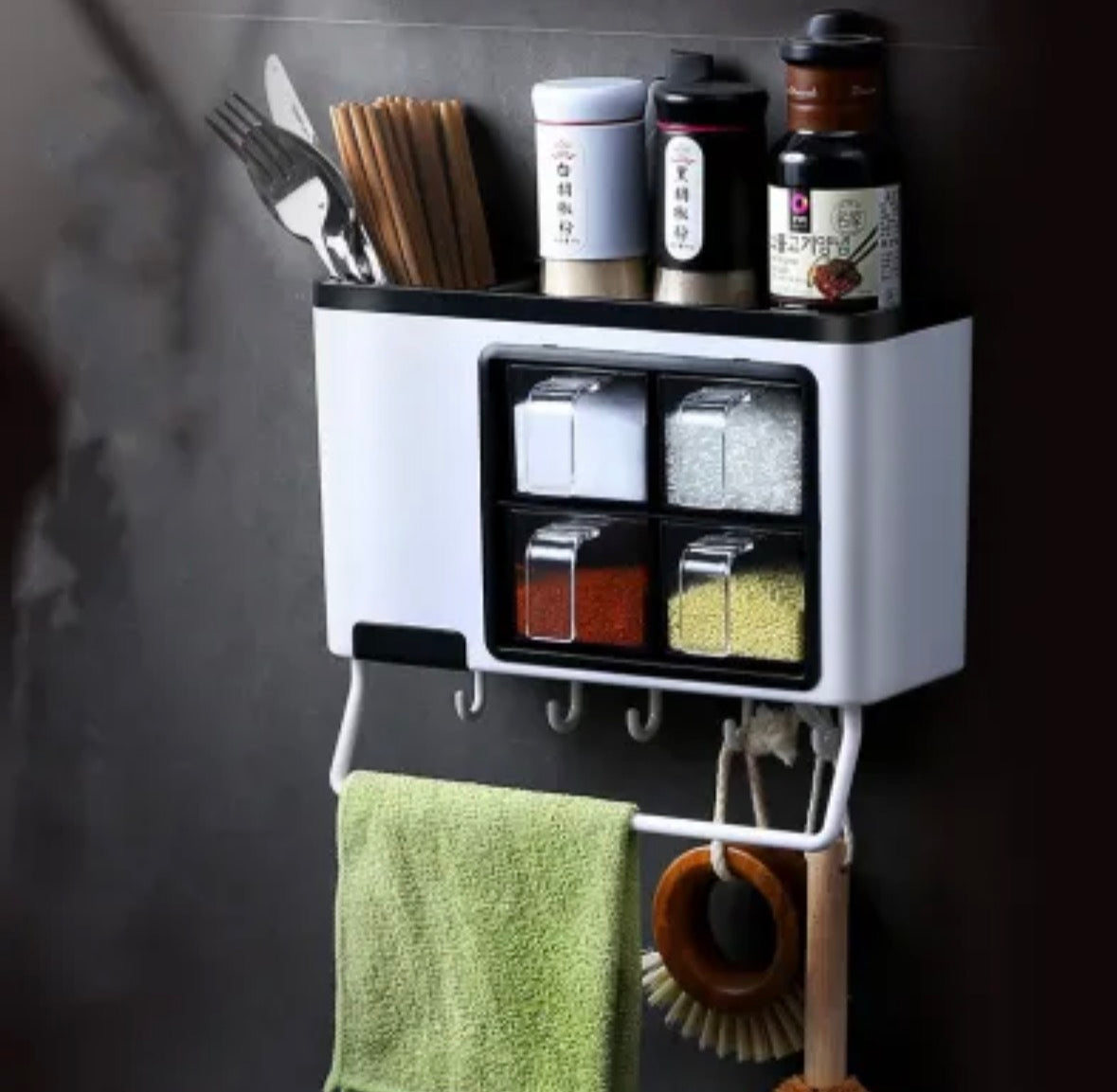 Orvella™ WallMount Spice Organizer